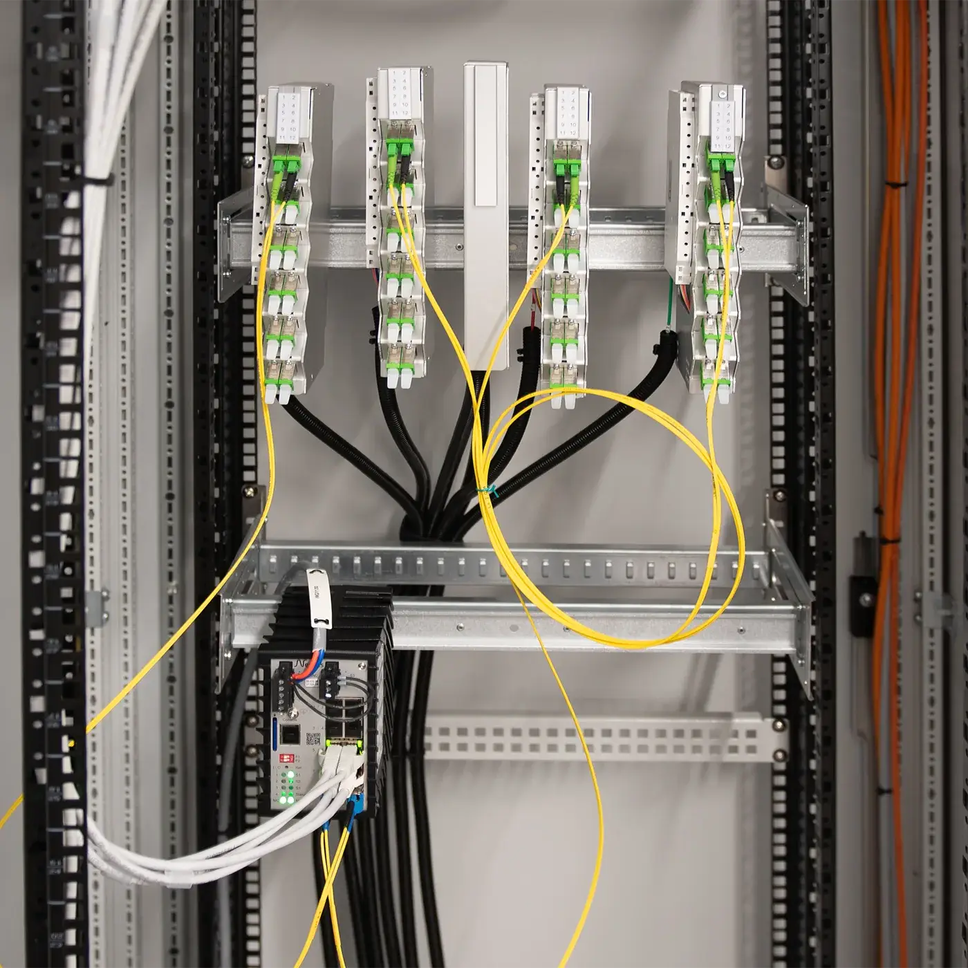 Modules DIN CCM à fibres optiques