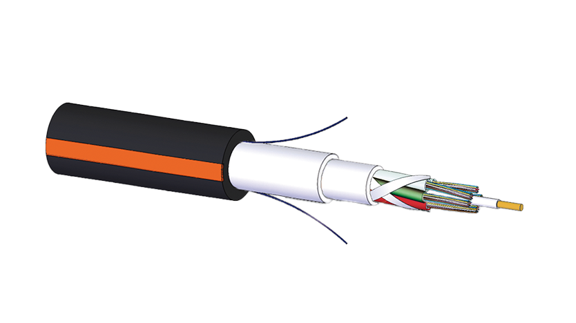 Câble extérieur à fibres optiques