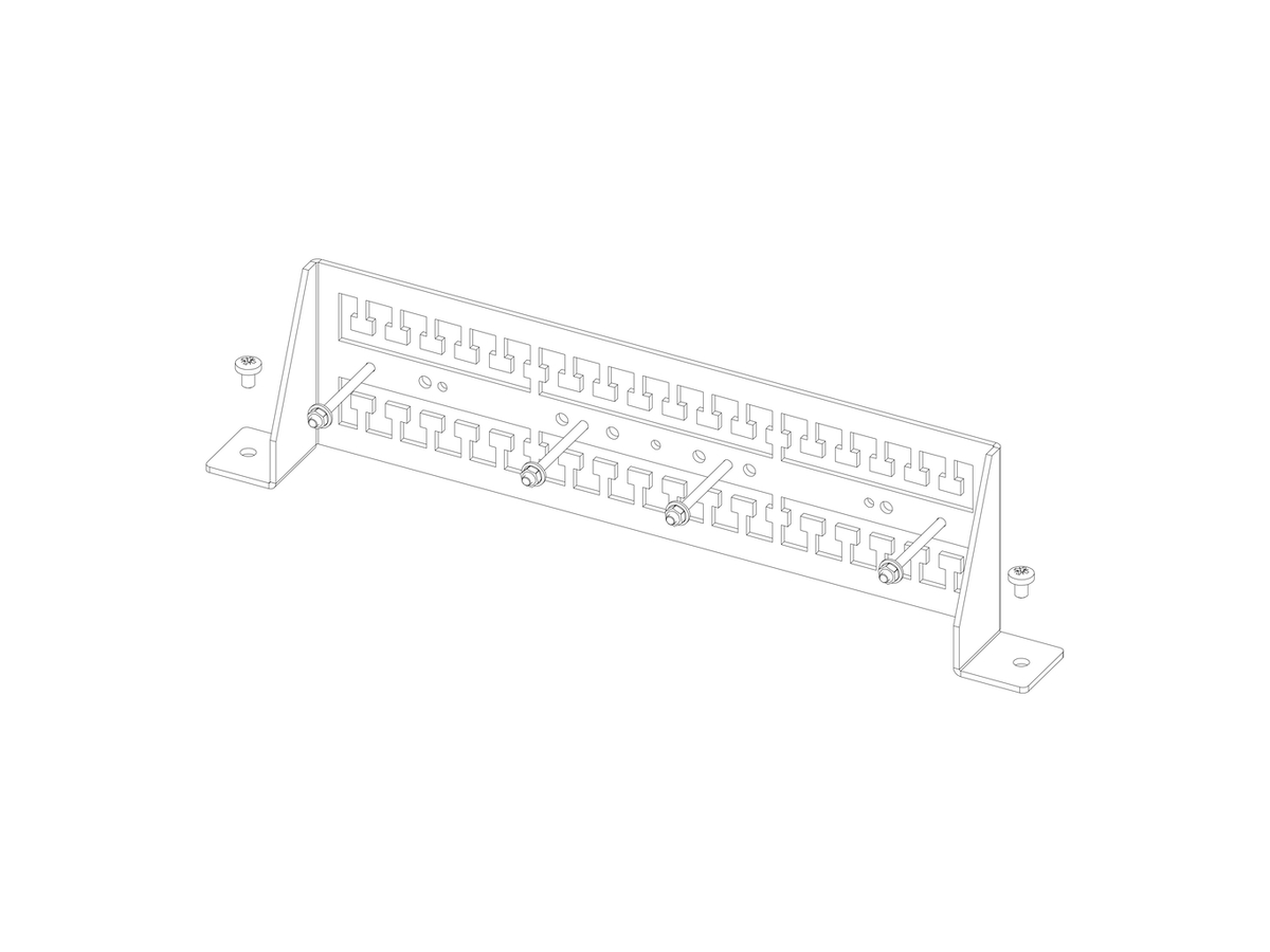 CCM CARMA Splitterhalter-Set für Dach aussen