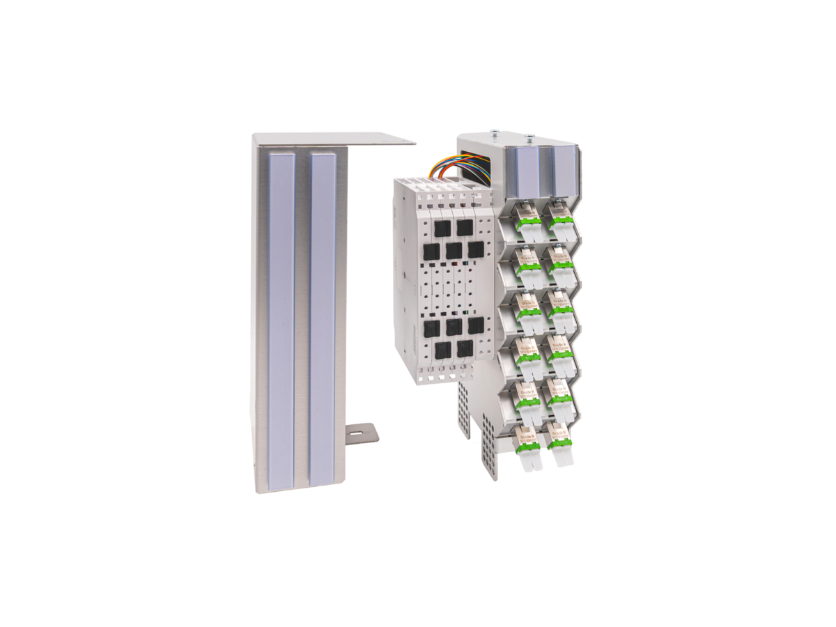 CCM DIN P35 Spleisspatch Modul ALU large