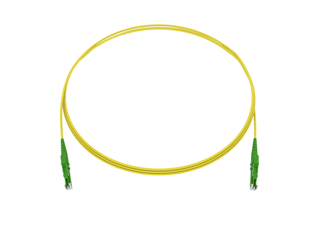 Cordon de bra. CCM simplex 1x1.7mm 9/125 G657A2 YE