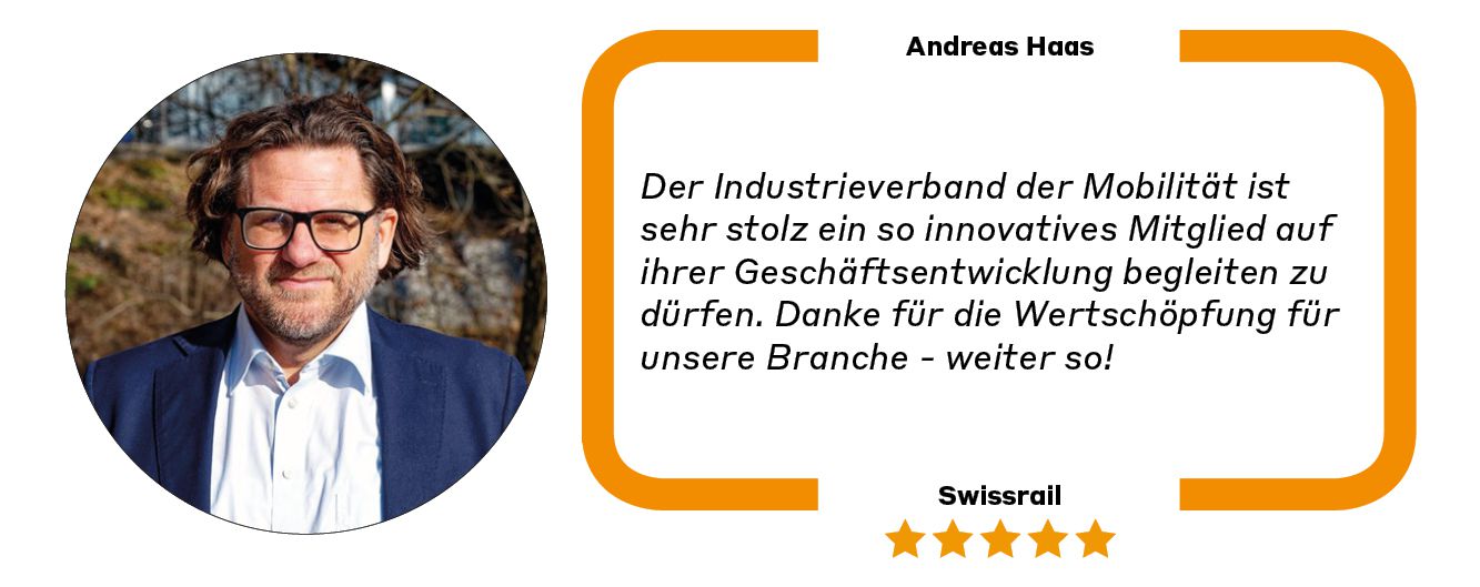 Testimonial Swissrail