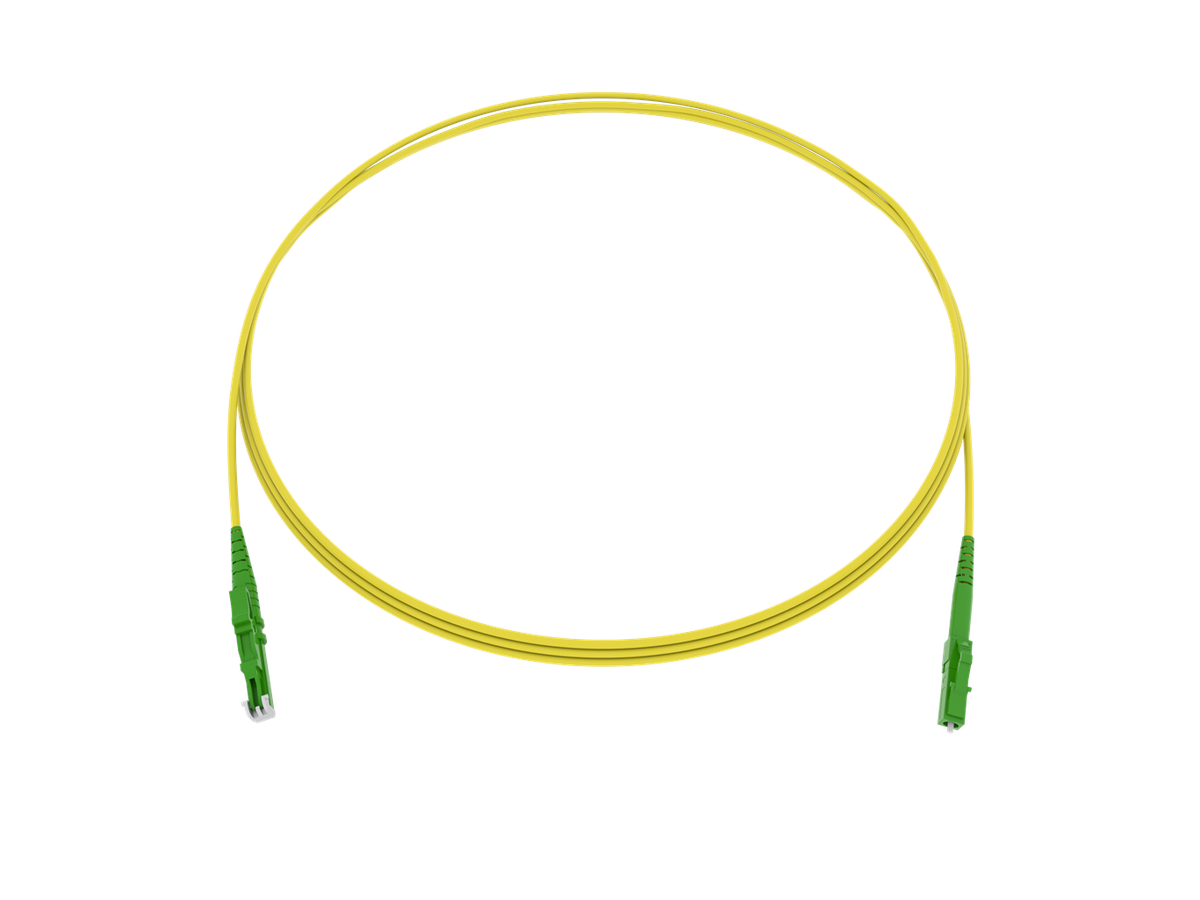 Cordon de bra. CCM simplex 1x1.7mm 9/125 G657A2 YE