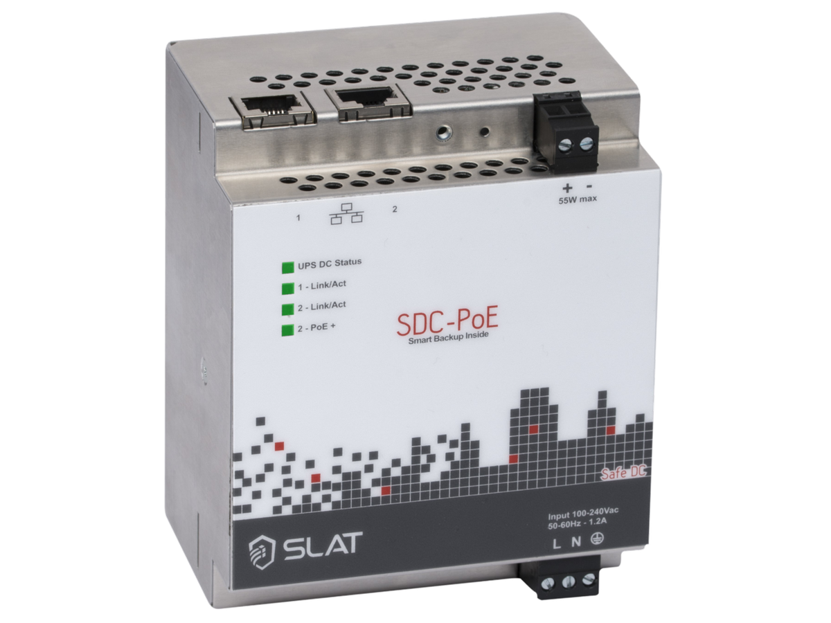 Micro-onduleur à courant continu UPS 48VDC 55W IP