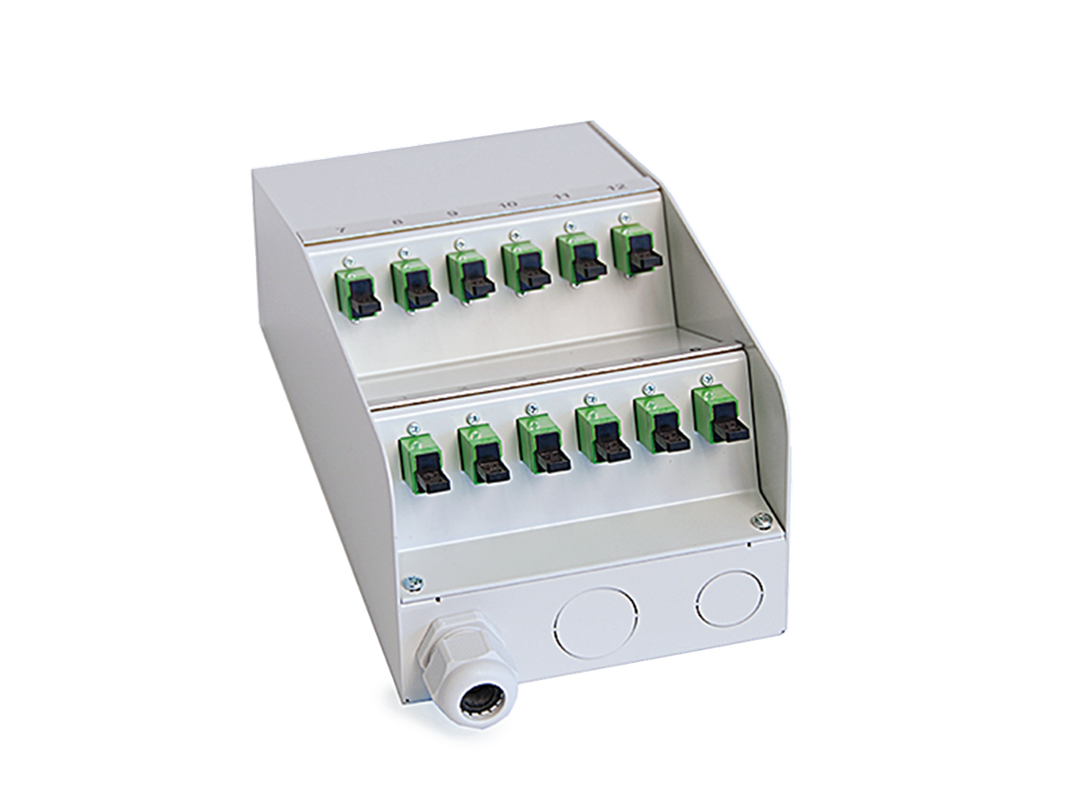 CCM SpiderLINE OptoBOX AP Stahl grau
