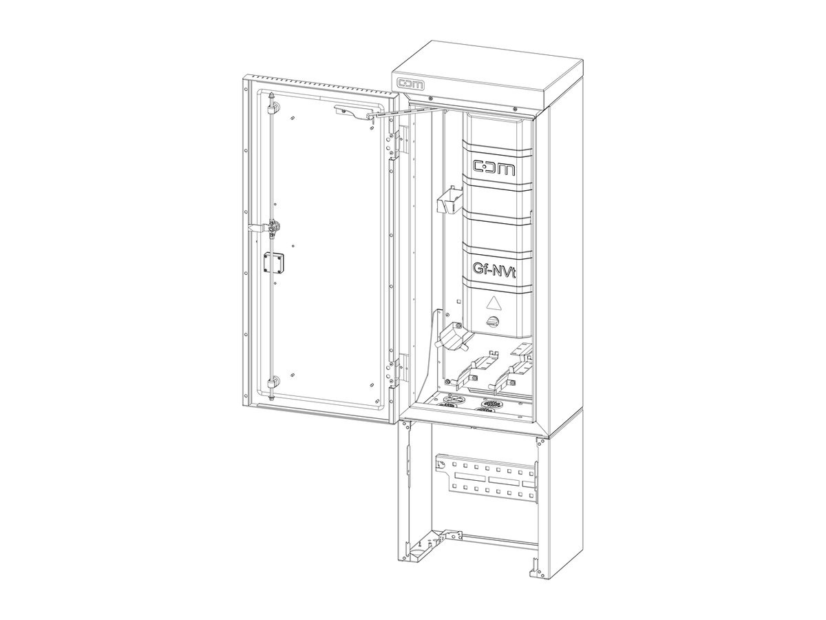 CCM Netzverteiler NVt 40 AL-W