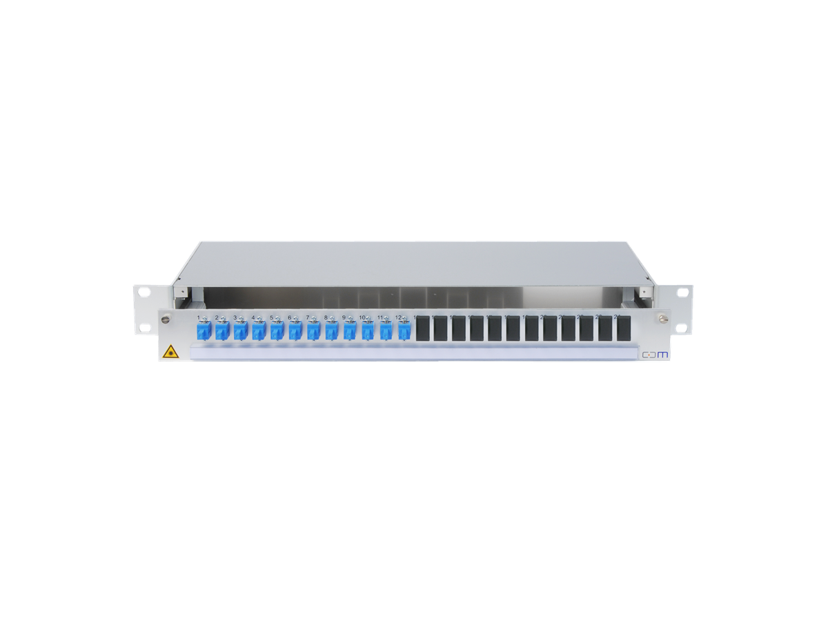 CCM SpiderLINE Patchpanel 1HE Alu PRO