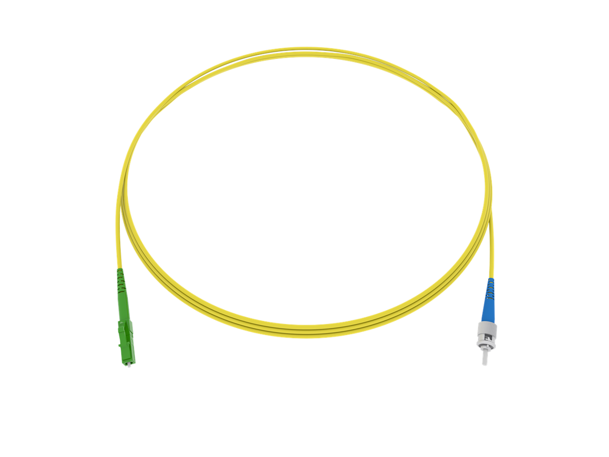 Cordon de bra. CCM simplex 1x1.7mm 9/125 G657A2 YE