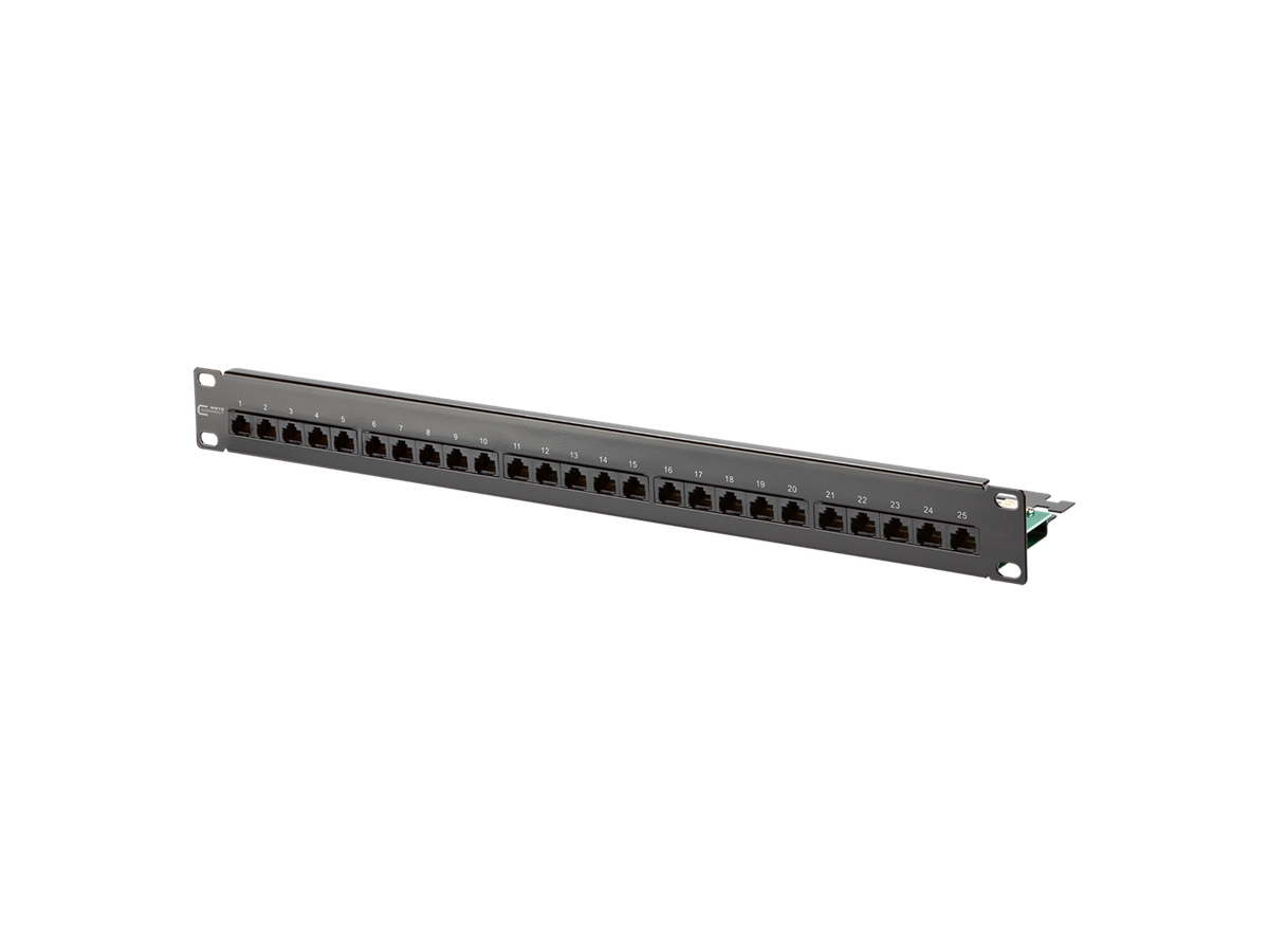 Copper-T Patchpanel 1HE Voice 25 Port BK