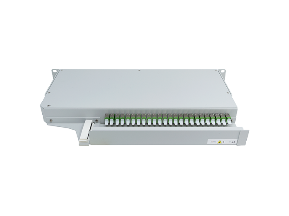 CCM Patchpanel 1HE SLITE Basic links Fanout