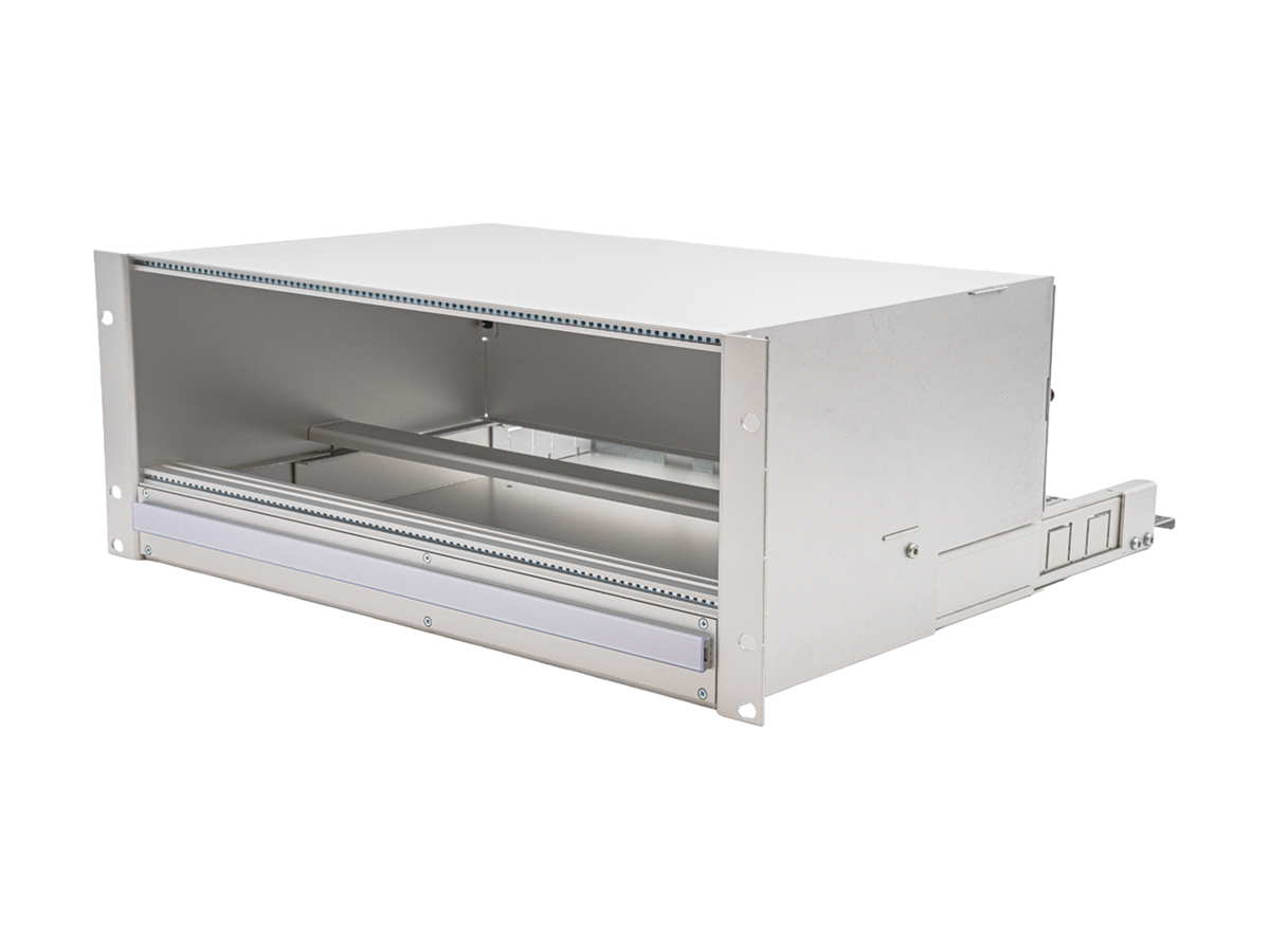 CCM 4HE Baugruppenträger 12x7TE ALU PRO