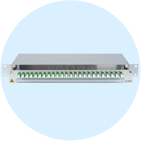 CCM SpiderLINE Patchpanel 1HE Alu PRO