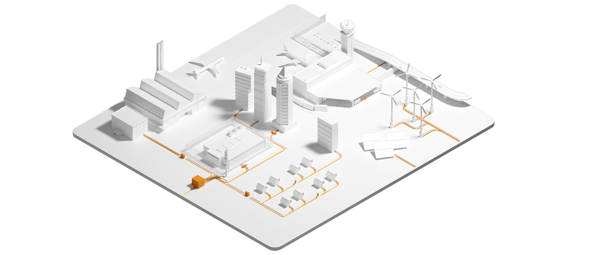 Connect Com Whiteworld Page de marché pour les solutions