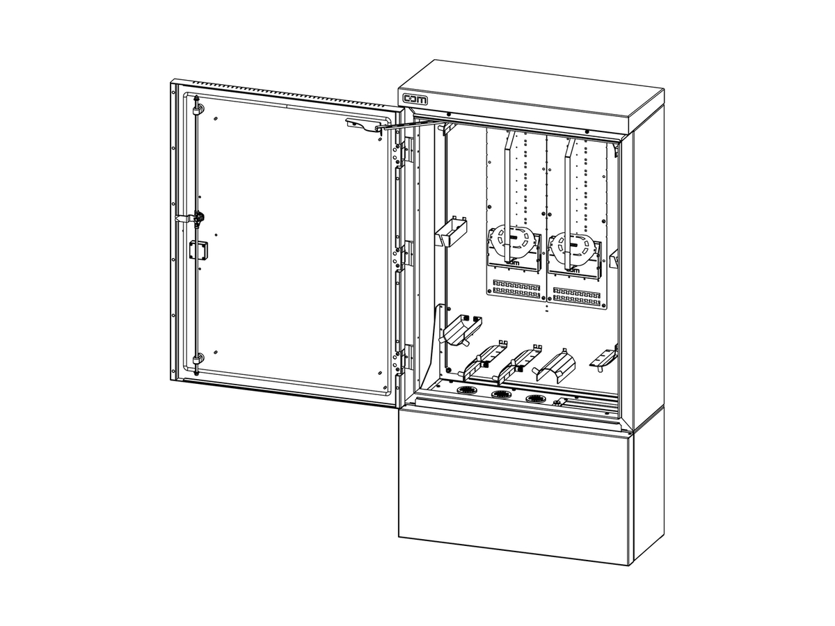 CCM Netzverteiler NVt 80 AL-W