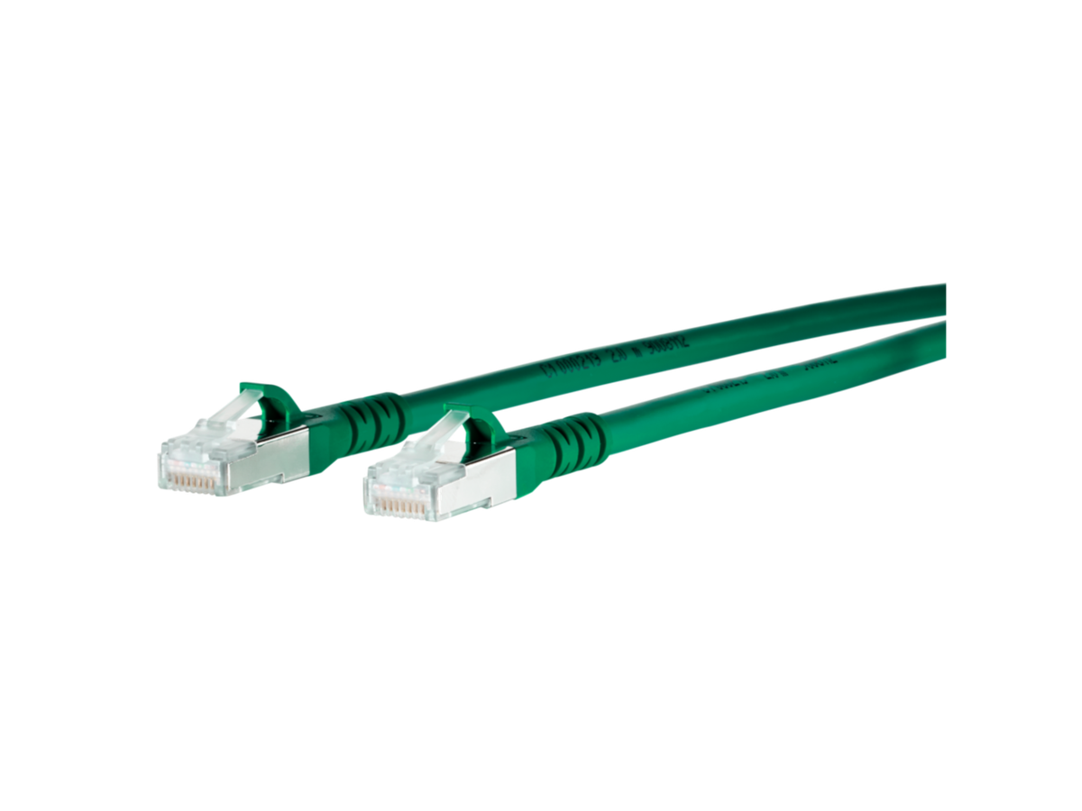 Copper-T Patchkabel Cat.6A AWG 26 S/FTP LSFH GN