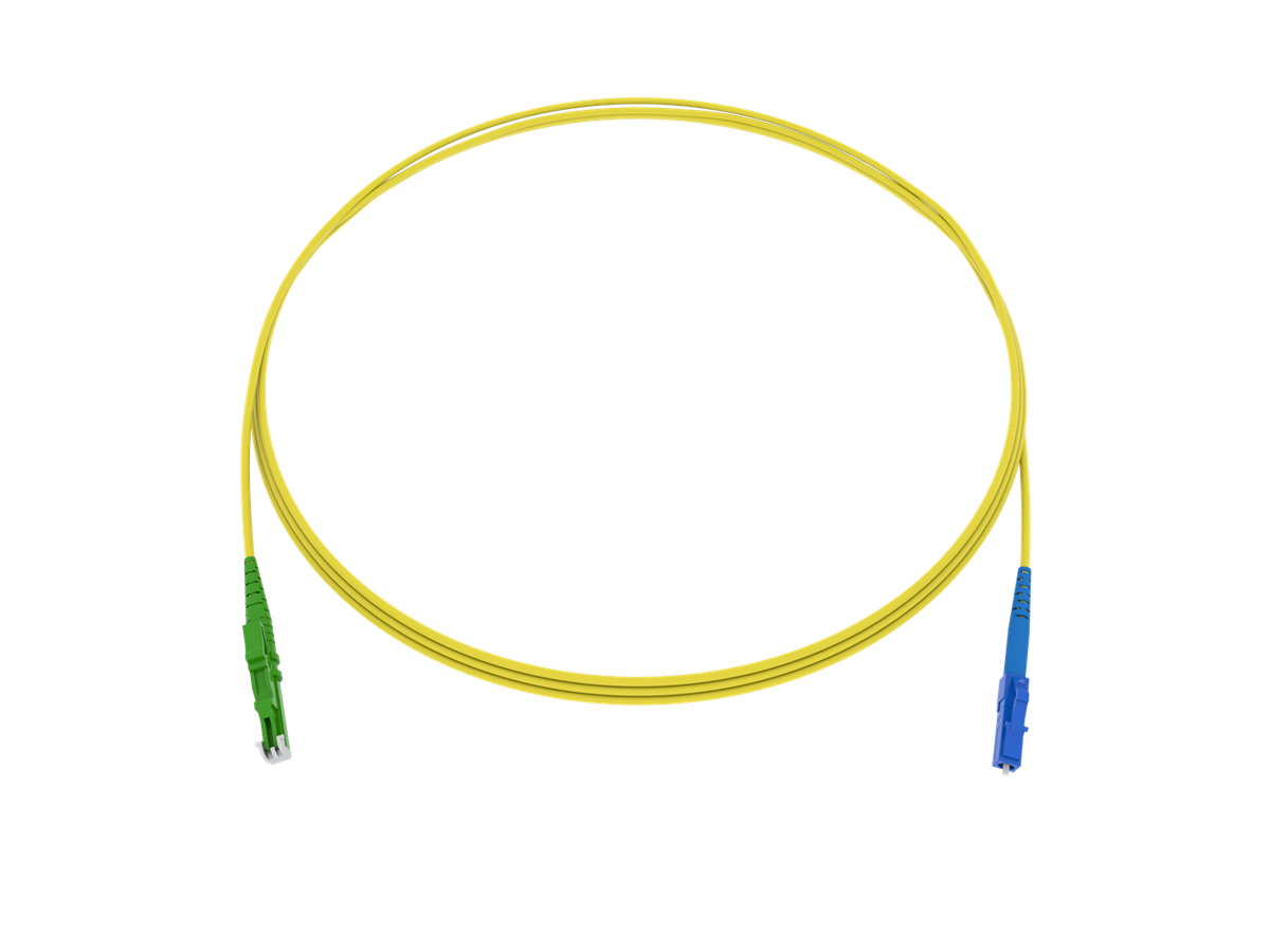 Cordon de bra. CCM simplex 1x1.7mm 9/125 G657A2 YE