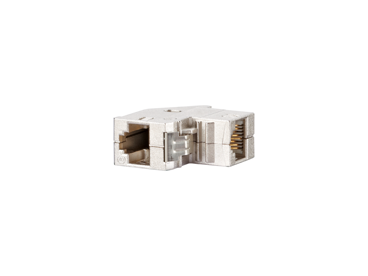 Copper-T raccord RJ45 90° Class Ea