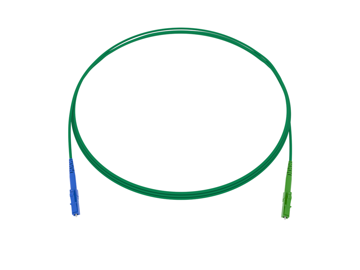 Cordon de bra. CCM simplex 1x1.7mm 9/125 G657A2 GN