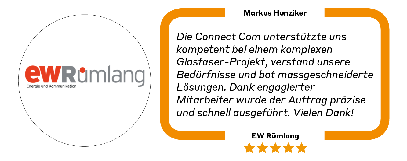 Testimonial von Markus Hunziker von EW Rümlang