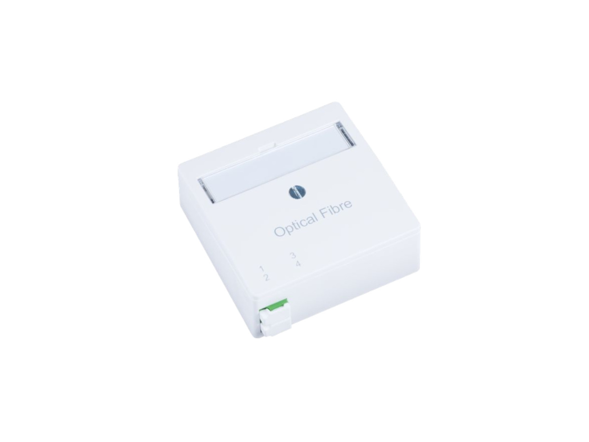 FTTH AP/UP Anschlussdose weiss R&M 966720075