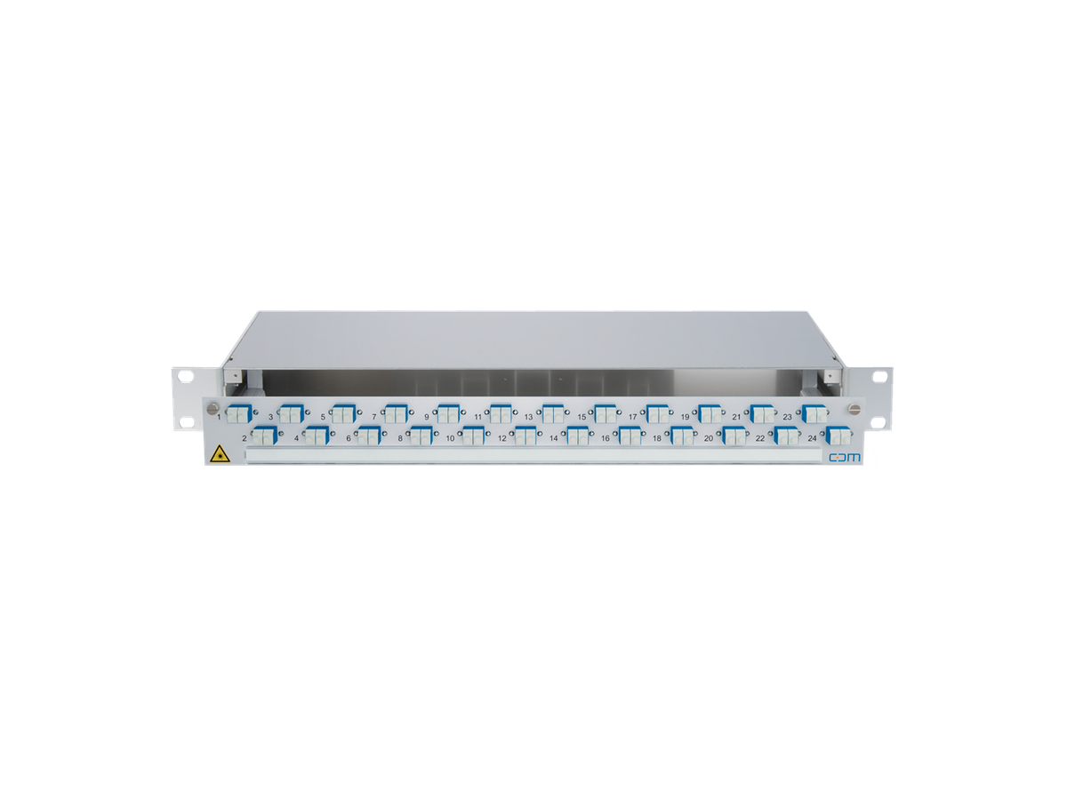 CCM SpiderLINE Patchpanel 1HE Alu PRO