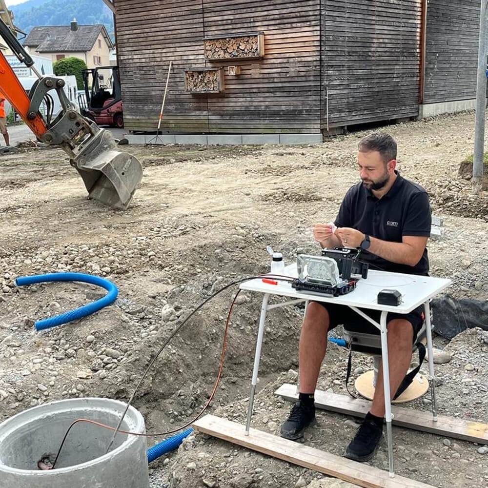 Epissure sur chantier
