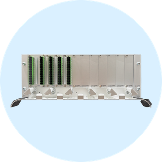 Baugruppenträger 19"/Module 3HE 7TE/8TE