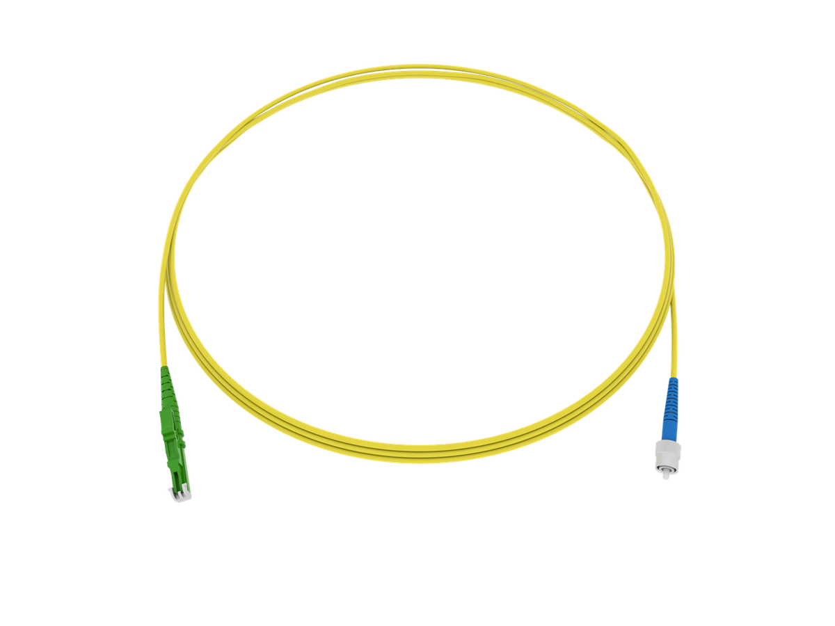 Cordon de bra. CCM simplex 1x1.7mm 9/125 G657A2 YE