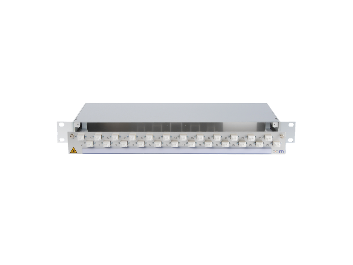 CCM SpiderLINE Patchpanel 1HE Alu PRO