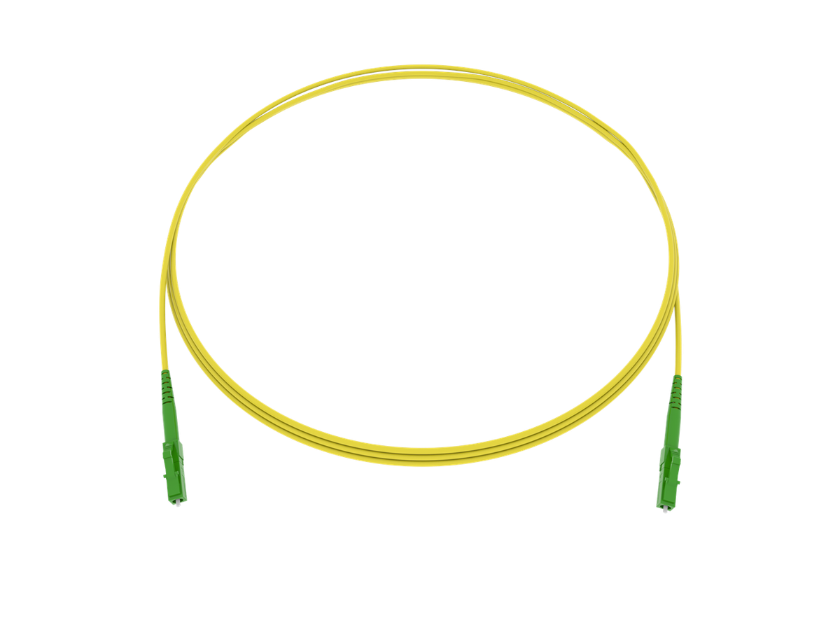 Cordon de bra. CCM simplex 1x1.7mm 9/125 G657A2 YE