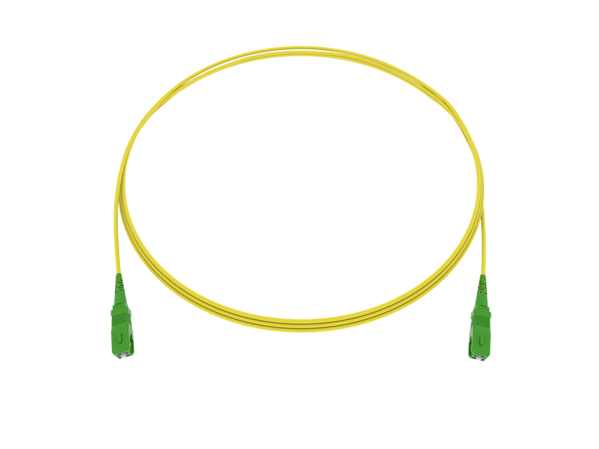 Cordon de bra. FO simplex 1x1.7mm 9/125 G657A2 YE