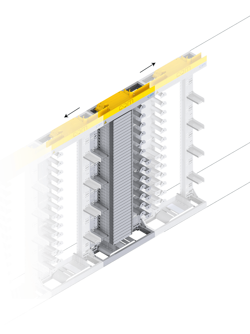 ODF SLITE Rack Zusammenstellung