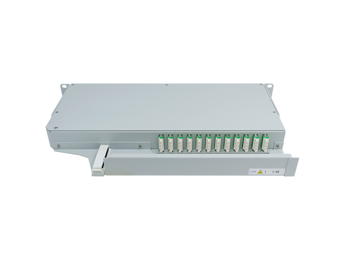 CCM Patchpanel 1HE SLITE Basic links