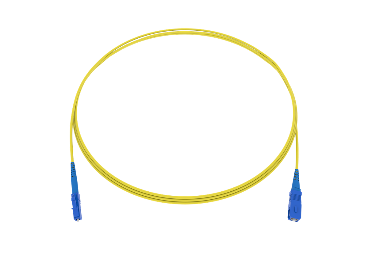 Cordon de bra. FO simplex 1x1.7mm 9/125 G657A2 YE