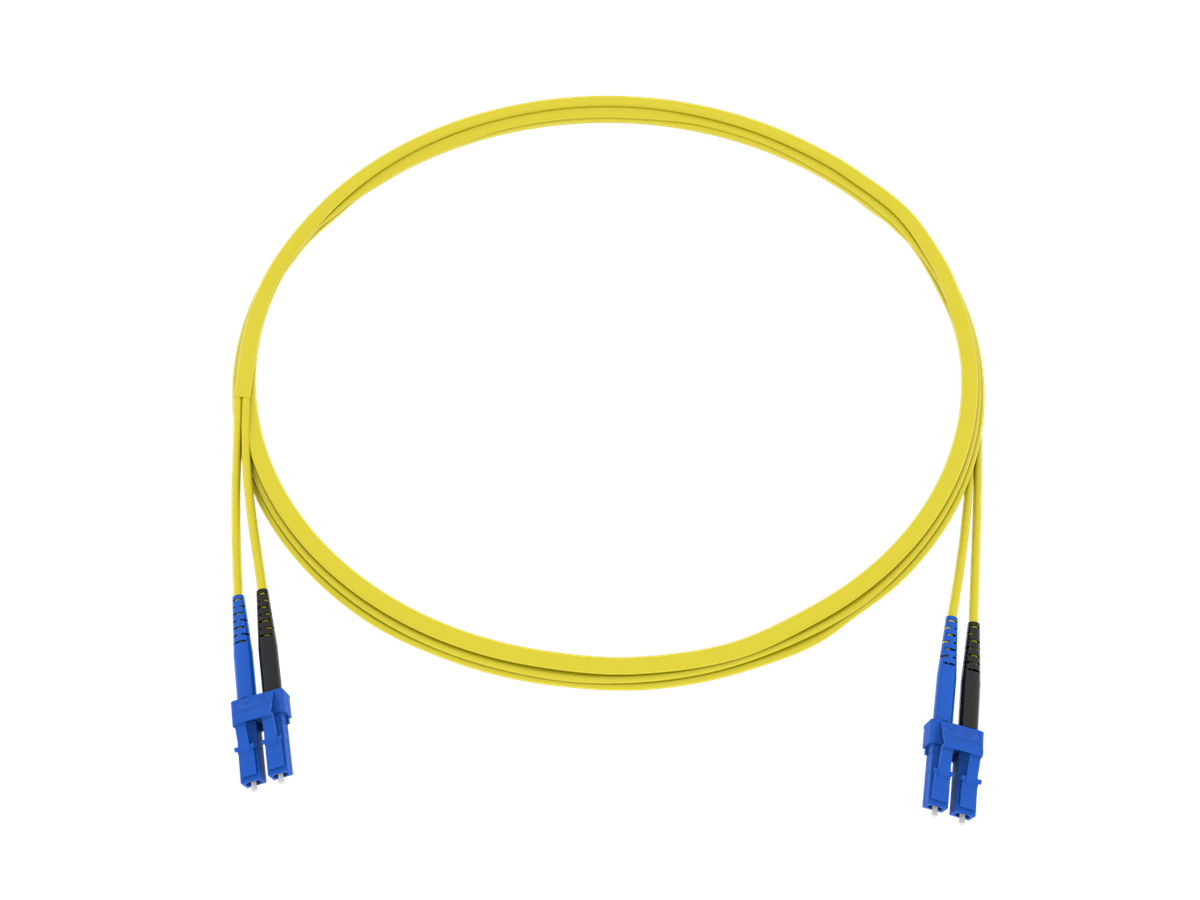 CCM Patchkabel Fig.0 2x2.0mm 9/125 YE