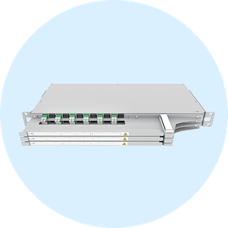 Patchpanel 1HE SLITE