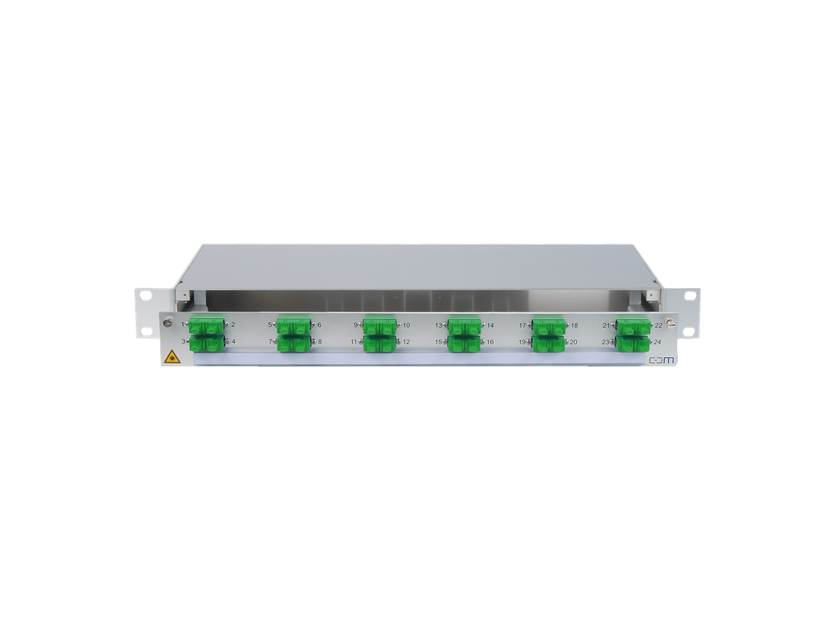 CCM SpiderLINE Patchpanel 1HE Alu PRO