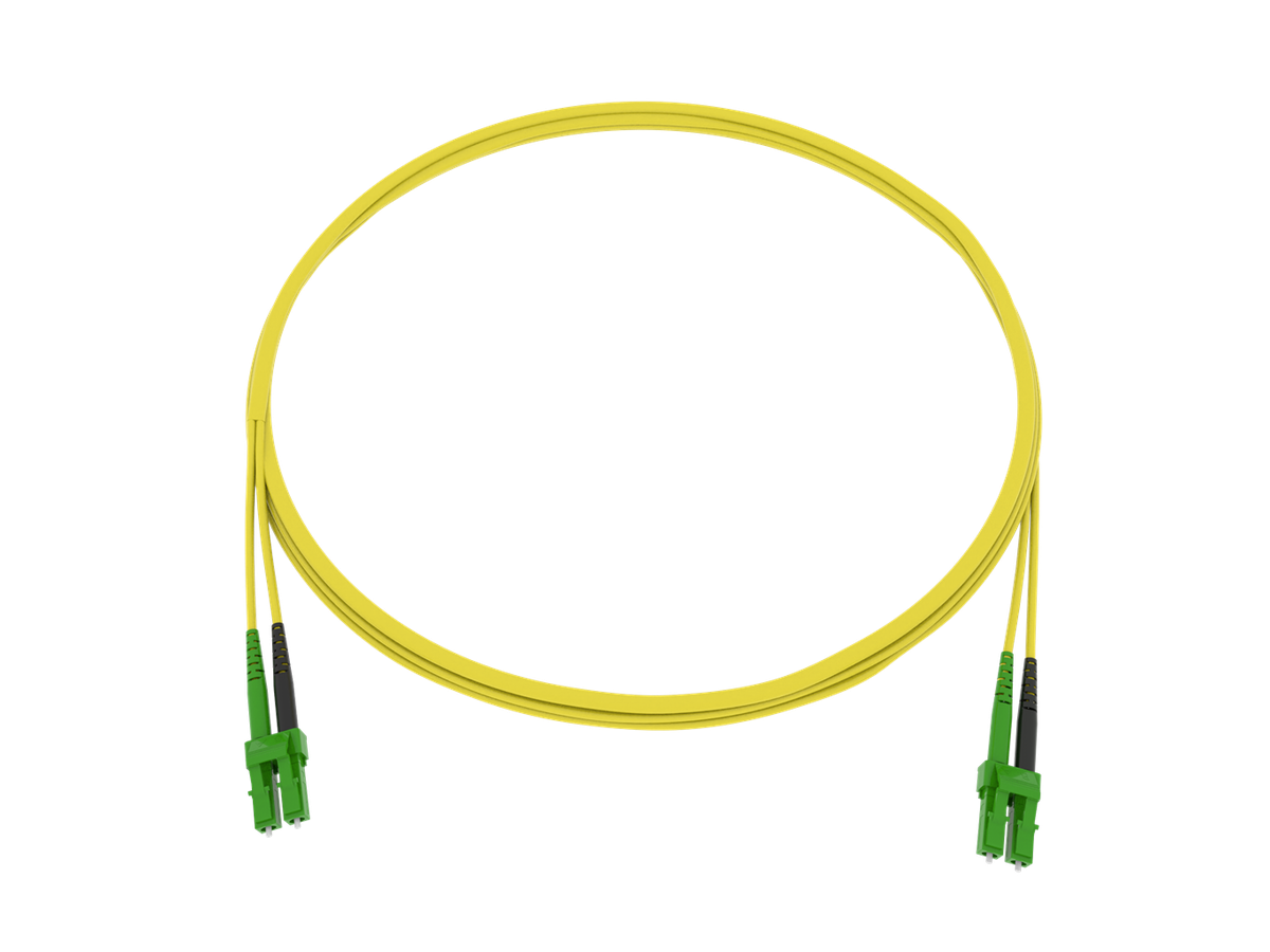 CCM Patchkabel Fig.0 2x2.0mm 9/125 YE