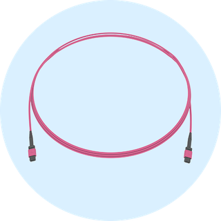 FO MTP/MPO Cordon de brassage