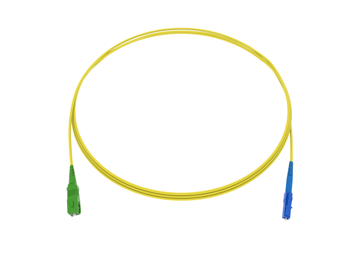 LWL Patchkabel simplex 1x1.7mm 9/125 G657A2 YE