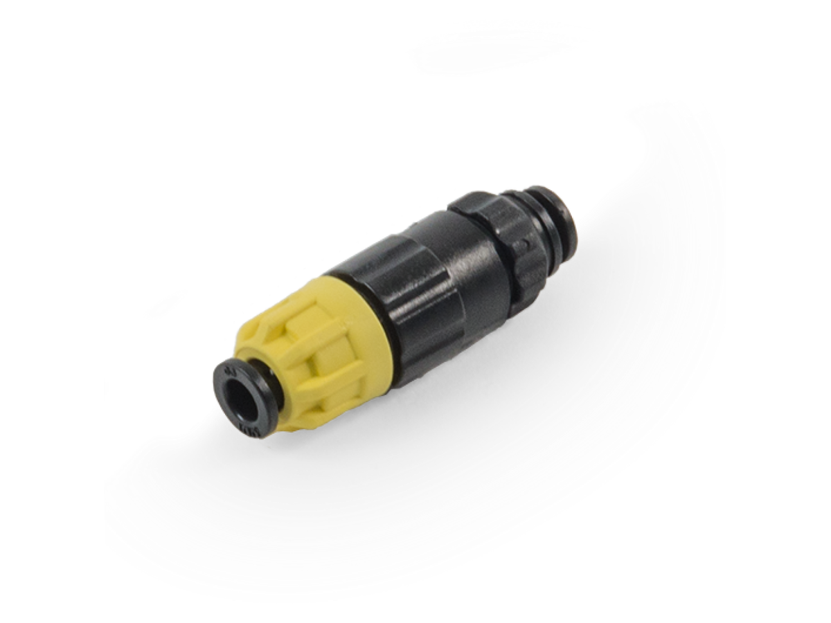 FibreFlow Gas Block Connector 5mm BK