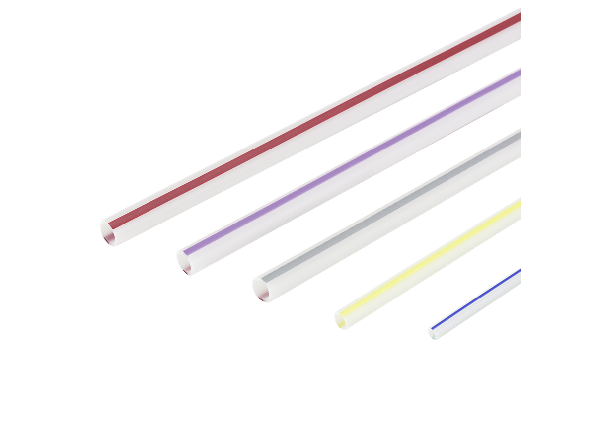 Micro-tube 16x2.0 transparent-bleu
