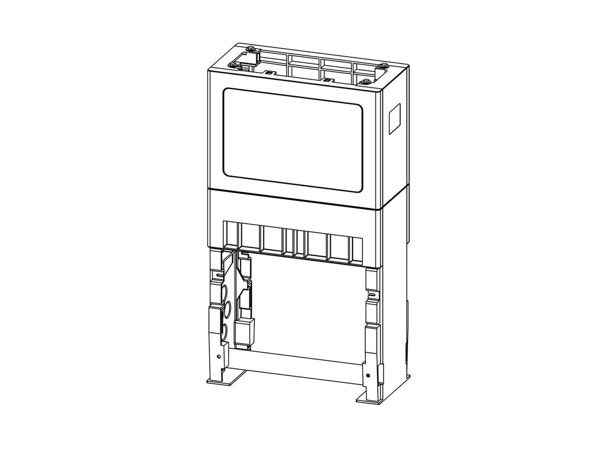 KVz CCM Socle pour armoire de rue UNI 6 / 310