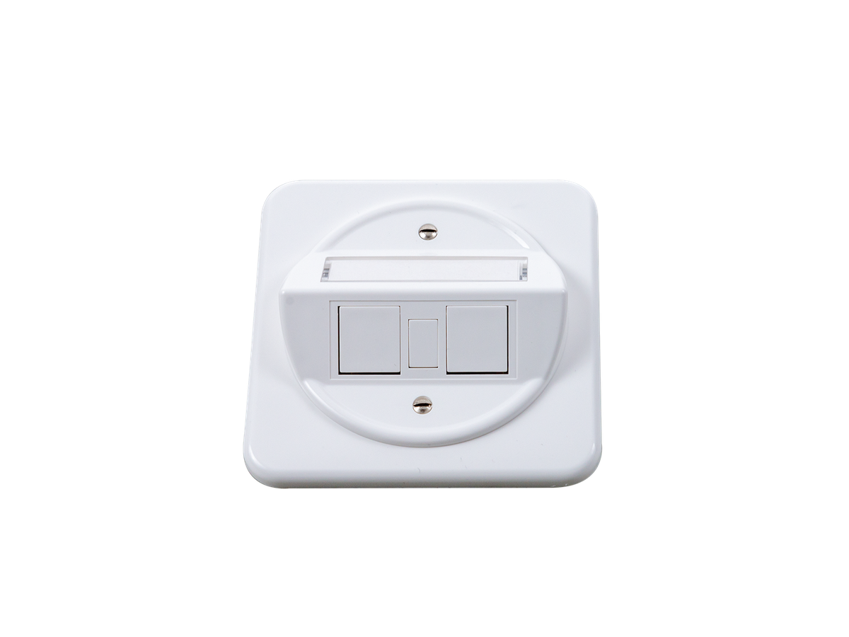 UP Dose 30° 2xRJ45, 1xClik LC Standard 977221209