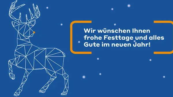 Frohe Weihnachtsferien und alles Gute im neuen Jahr