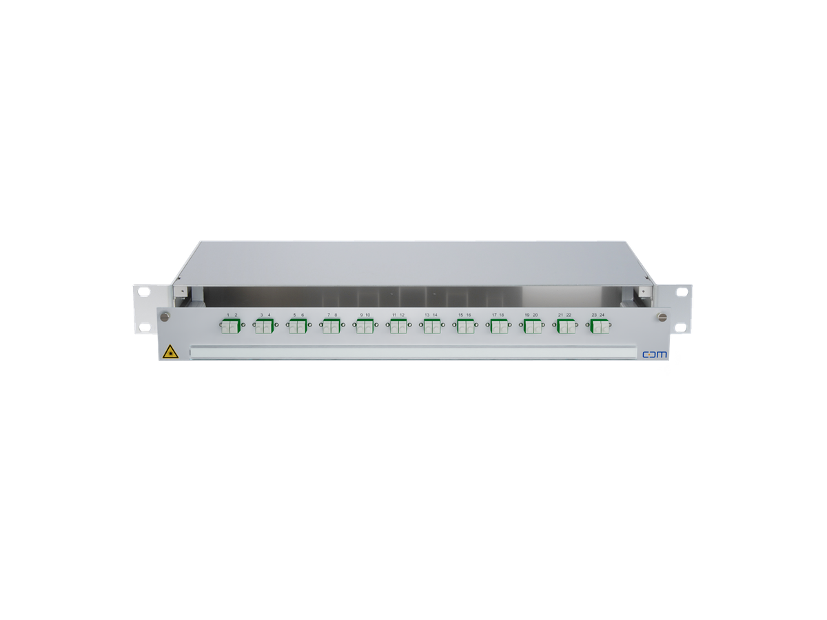 CCM SpiderLINE Patchpanel 1HE Alu PRO