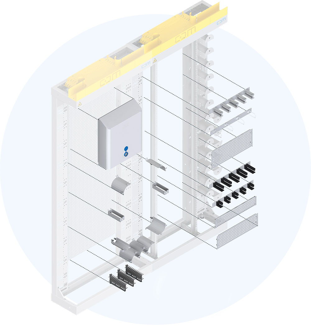 Gestion des câbles de raccordement - Connect Com AG