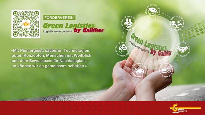 Green Logistics von Galliker